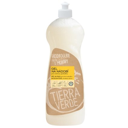 tierra verde gel na nadobi pro citlivou pokozku 1l