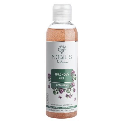 nobilis tilia sprchovy gel Geranium 200ml