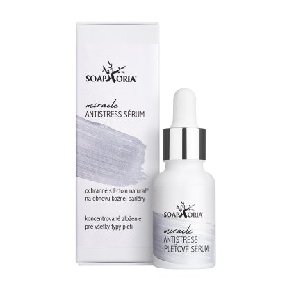 soaphoria miracle antistress ochranne serum na vystresovanou plet na obnovu kozni bariery 15 ml