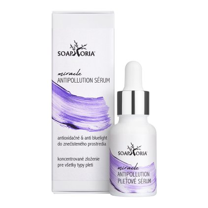 soaphoria miracle antipollution antioxidacni anti bluelight serum na necistou plet 15 ml