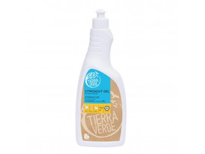 tierra verde citronovy gelovy cistic na vodni kamen 750 ml