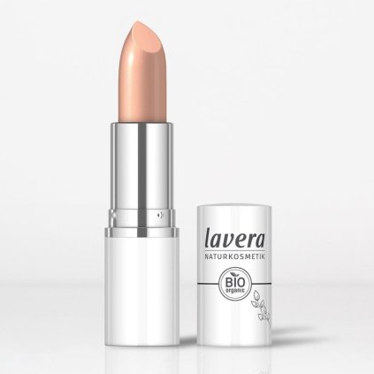 lavera zariva kremova rtenka 04 peachy nude 4 5 g