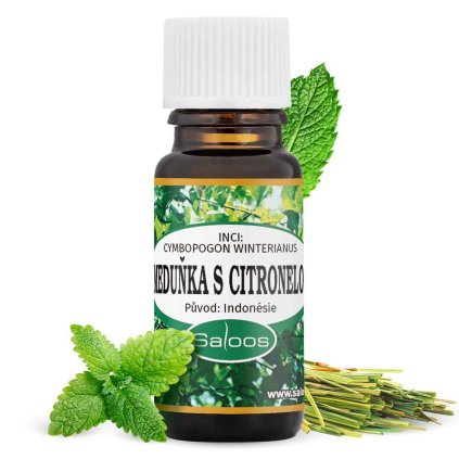 saloos medunka s citronelou 10ml