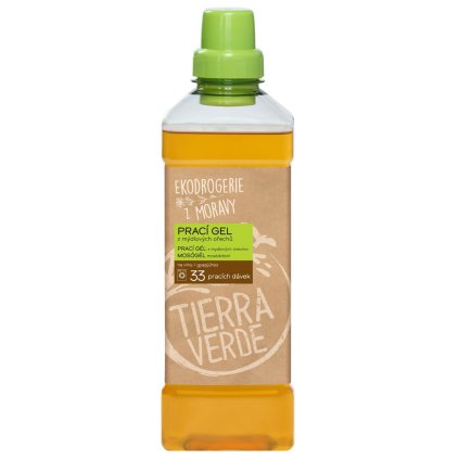 tierra verde praci gel na vlnu a funkcni textil z merino vlny 1l