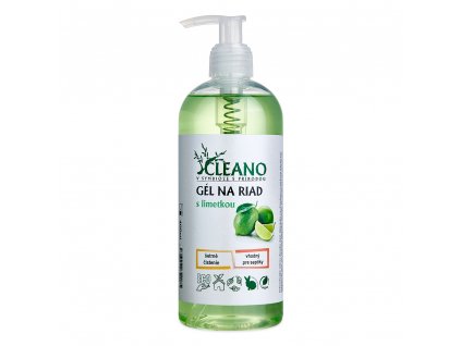 cleano gel na nadobi limetka 400 ml