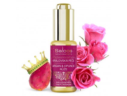 saloos kralovska pece argan opuncie ruze 20 ml