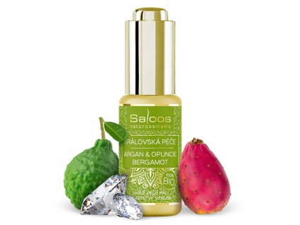 saloos kralovska pece argan opuncie bergamot bio 20 ml