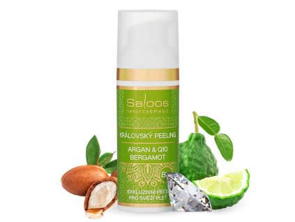 saloos bio kralovsky peeling bergamot 50 ml