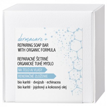 soaphoria dermacare reparacni organicke tuhe mydlo pro ucinnou relipidaci predtim mydlo na psoriazu ekzem a problematickou pokozku 150g