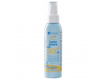 laSaponaria Opalovací mléko pro děti a citlivou pokožku SPF 50+ BIO 125 ml