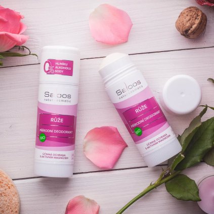 saloos bio prirodni deodorant ruze 60 g