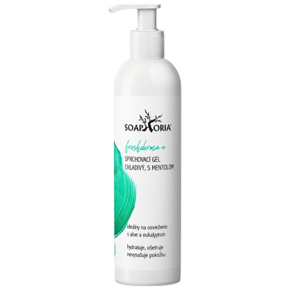 soaphoria freshderma osvezujici sprchovy gel s chladivym efektem menthol eucalyptus 250 ml