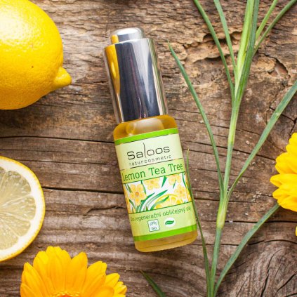 saloos regeneracni oblicejovy olej lemon tea tree bio 20 ml