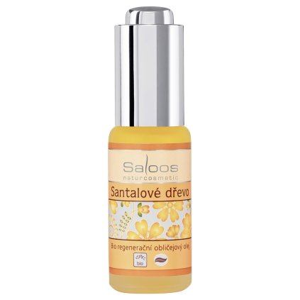 saloos regeneracni oblicejovy olej santalove drevo bio 20 ml