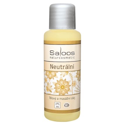 saloos telovy a masazni olej neutralni 50ml
