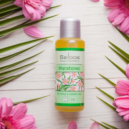 saloos telovy a masazni olej maratonec 50 ml
