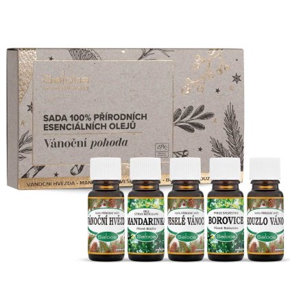 saloos sada esencialnich oleju vanocni pohoda