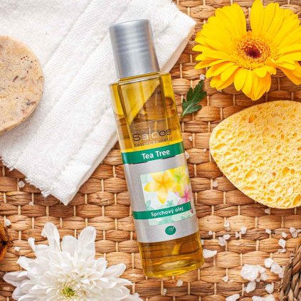 saloos sprchovy olej tea tree 125 ml