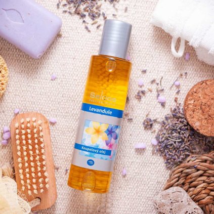 saloos olej do koupele levandule 125 ml