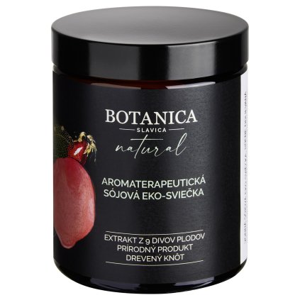botanica slavica rucne odlevana sojova svicka 9 divu plodu 210 ml