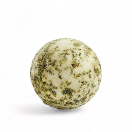 velvety koupelova bomba s konopnym olejem pacule grapefruit 50g