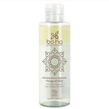 boho green make up dvoufazovy odlicovac oci i tvare bio 100 ml