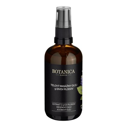 botanica slavica telovy masazni olej 9 divu plodu 100 ml