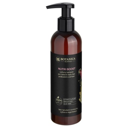 botanica slavica botanica slavica nutri boost vyzivny sampon pre zdrave vlasy bez poskodenia a lamavosti 250 ml