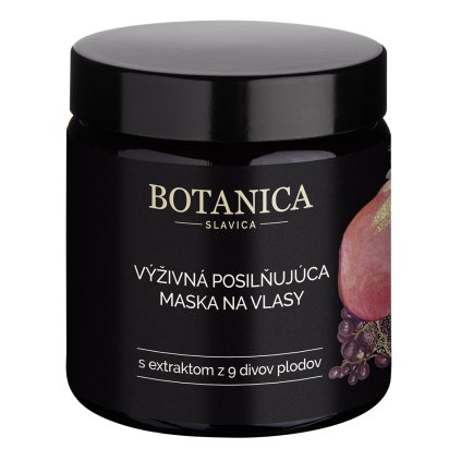 botanica slavica vyzivna posilujici maska na vlasy 9 divu plodu 120 ml