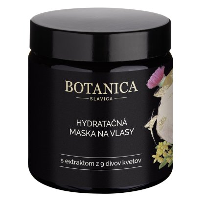 botanica slavica hydratacni a zklidnujici maska na vlasy 9 divu kvetu 120 ml