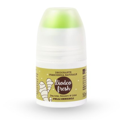lasaponaria deodorant roll on osvezujici se zazvorem a citronem bio 50ml