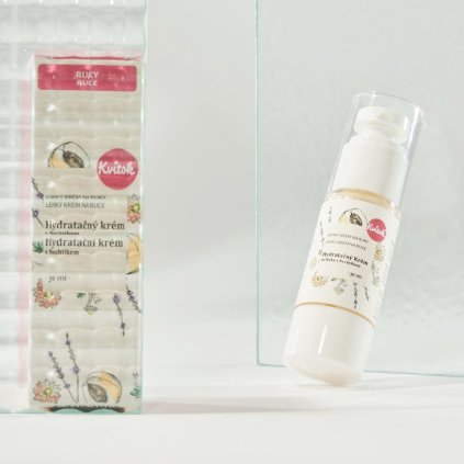 kvitok hydratacni krem na ruce s mesickem 30 ml
