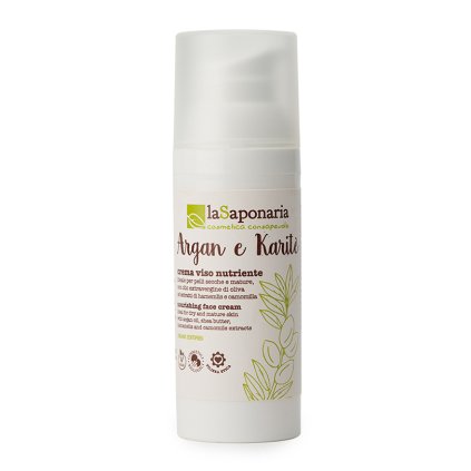 lasaponaria vyzivujici krem pro suchou a zralou plet s argan olejem bio 50 ml
