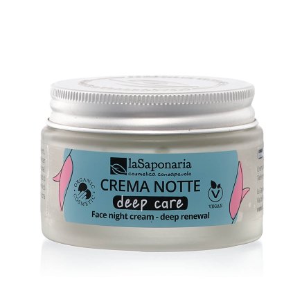 lasaponaria nocni pletovy krem deep care pro zralou plet bio 50 ml