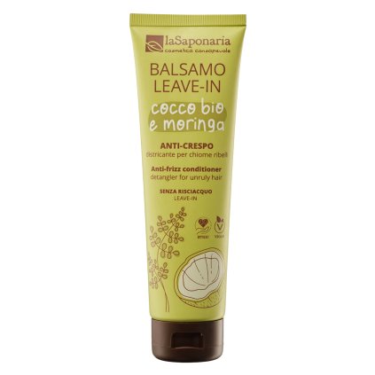 lasaponaria bezoplachovy kondicioner proti krepateni vlasu s kokosem a moringou 150 ml