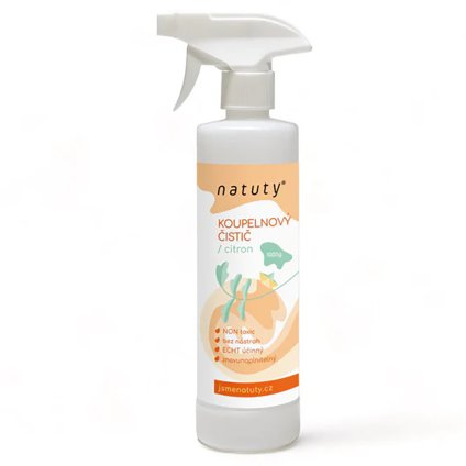 natuty koupelnovy cistic s vuni citronu 500ml
