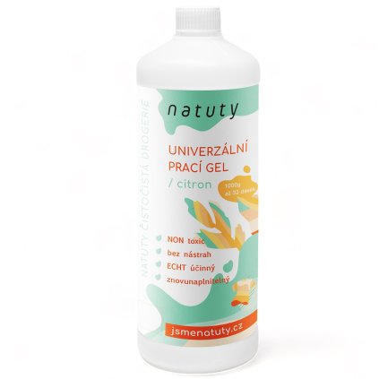 natuty univerzalni praci gel bez vune 1 l