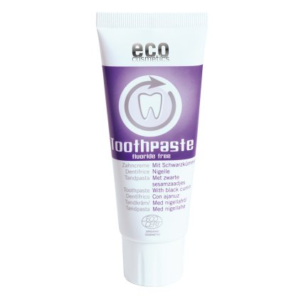 eco cosmetics zubni pasta s cernuchou bio 75 ml