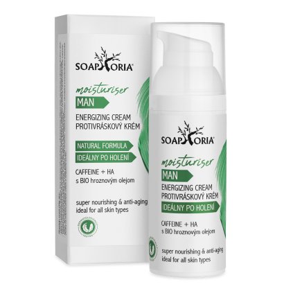 soaphoria povzbuzujici zvlacnujici krem pro muze s protivraskovym ucinkem 50 ml