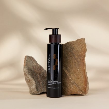 solution by kvitok anti pollution obnovujici vlasova maska 150 ml