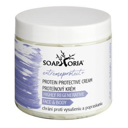 soaphoria extremeprotect proteinovy ochranny krem na oblicej a telo proti vysusovani a popraskani 200 ml