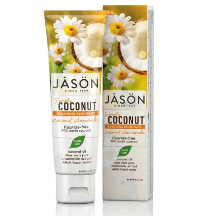 jason zubni pasta simply coconut zklidnujici s hermankem 119 g