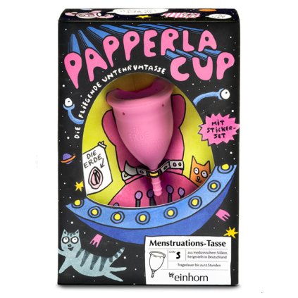 einhorn menstruacni kalisek papperlacup s