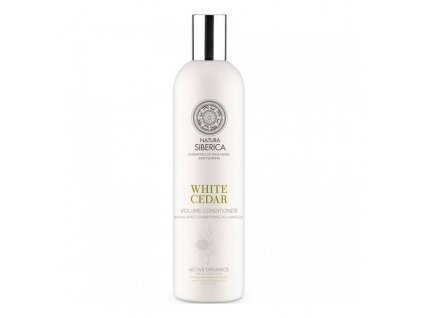 natura siberica kondicioner pro vetsi objem bily cedr 400ml