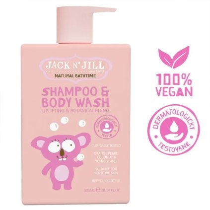 jack n jill detsky sampon a sprchovy gel 300 ml