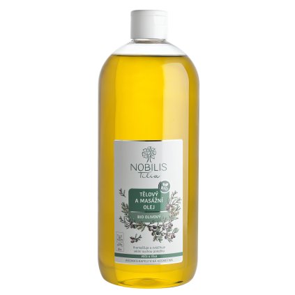 nobilis tilia telovy a masazni olej bio olivovy 1000 ml