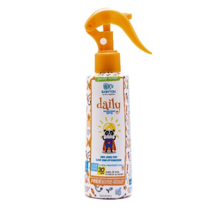 babyton opalovaci mleko ve spreji pro deti spf 30 daily 200 ml