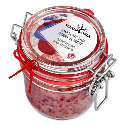 soaphoria prirodni peeling na telo ovocny sad 255 ml
