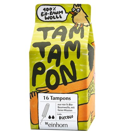 einhorn tampony tamtampon piccolo 16 ks
