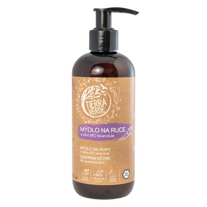 tierra verde tekute mydlo na ruce bio levandule 290ml